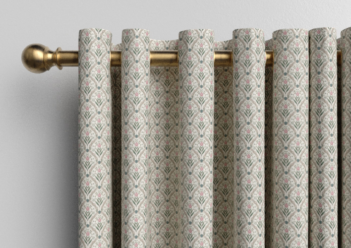 Adelaide, Bloom Spray Rosies Pink - Made to Measure Curtains - Image 12